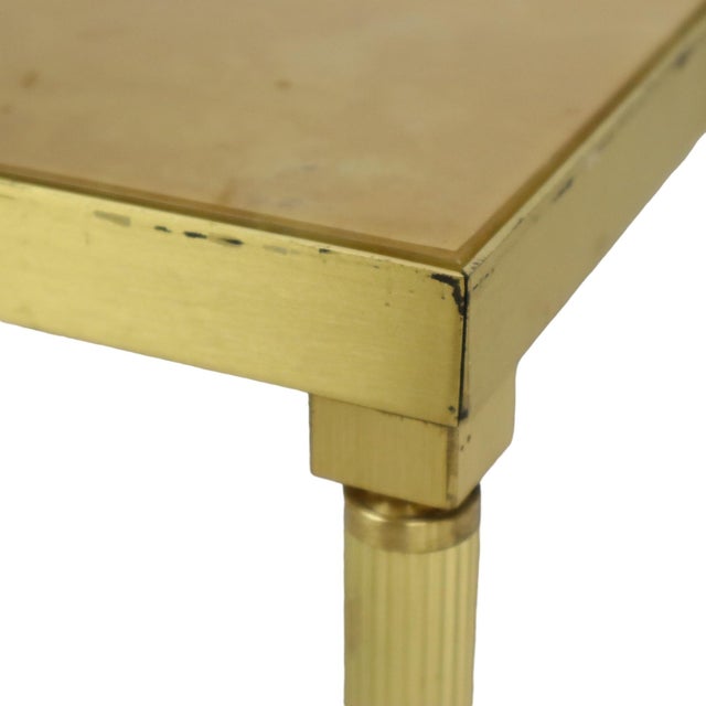 Vintage Nesting Tables in Brass and Copper, 1950s, Set of 3 For Sale - Image 10 of 13