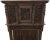 Wood 19th Century Two-Piece Gothic Style Oak Cabinet For Sale - Image 7 of 12