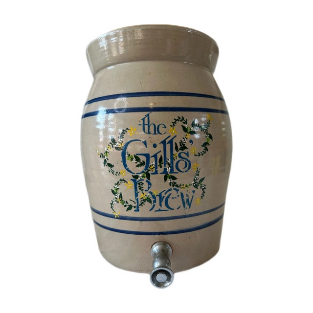 1960s Pottery Marshall 3 Gallon Jug For Sale - Image 5 of 8
