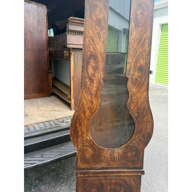 19th Century French Comtoise Grandfather Clock For Sale - Image 9 of 11