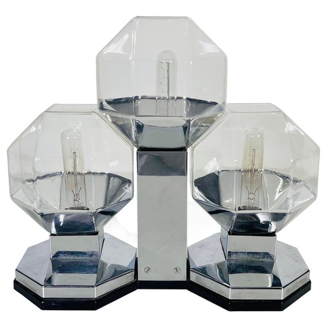 Large Modular Flush Mount attributed to Motoko Ishii for Staff Leuchten, 1970s For Sale