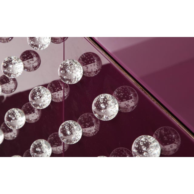Not Yet Made - Made To Order Purple Cabinet in Murano Glass from Justfurnituress SRL For Sale - Image 5 of 10