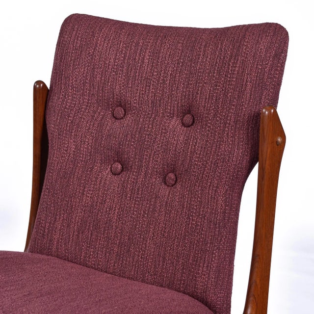Set of 6 Restored Danish Teak Vamdrup Stolefabrik Mid-Century Modern Dining Chairs For Sale - Image 17 of 18