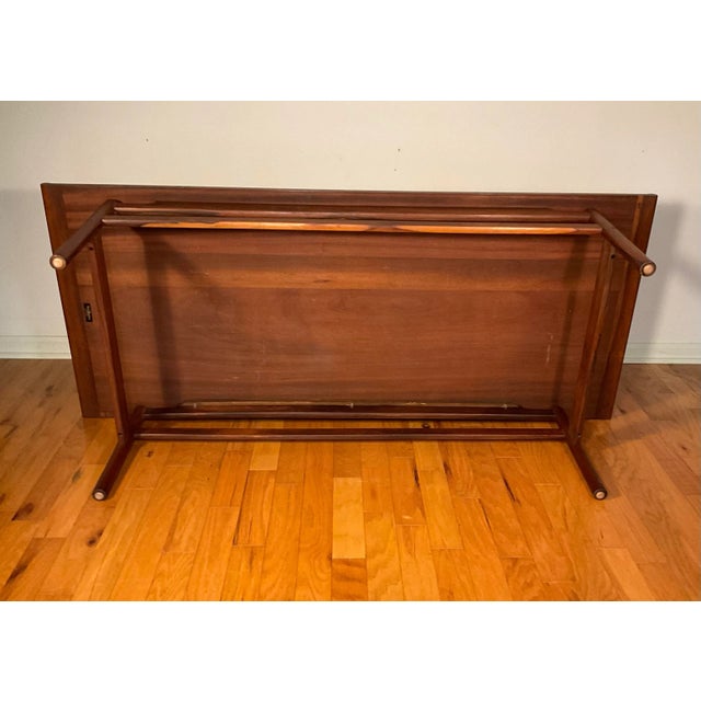 Scandinavian Large Rosewood Coffee Table by Brode Blindheim for Sykkylven, Norway - 1960s For Sale - Image 10 of 12