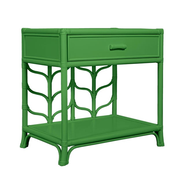 Not Yet Made - Made To Order Ivy Nightstand - Bright Green For Sale - Image 5 of 10