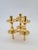 Mid-Century Modern Orion Modular Candlesticks in Brass from BMF, Denmark, 1970s, Set of 2 For Sale - Image 3 of 13