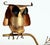 Mid-Century Modern Owl on Branch, Early sculpture by Curtis Jere For Sale - Image 3 of 5