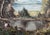 Impressionist Vintage Landscape -- Sailboats on Mountain Lake by Hans Werner For Sale - Image 3 of 4