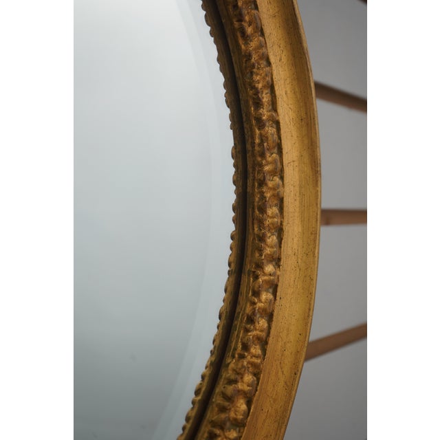 Carvers Guild Oval Louis XV Gold Frame Wall Mirror For Sale In Philadelphia - Image 6 of 11