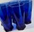 1990s Twisted Cobalt Tumblers- Set of Eight For Sale - Image 5 of 10