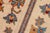 Beige Shabby Chic Ziegler Beige/Red Wool Runner Rug- 2'2'' X 5'0'' For Sale - Image 8 of 10