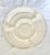 Farmhouse Vintage California Pottery Artichoke Divided Platter For Sale - Image 3 of 7