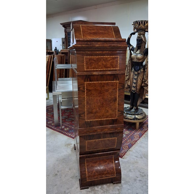 Tulip Secretary Desk with Drop-Front, 1950s For Sale - Image 3 of 18