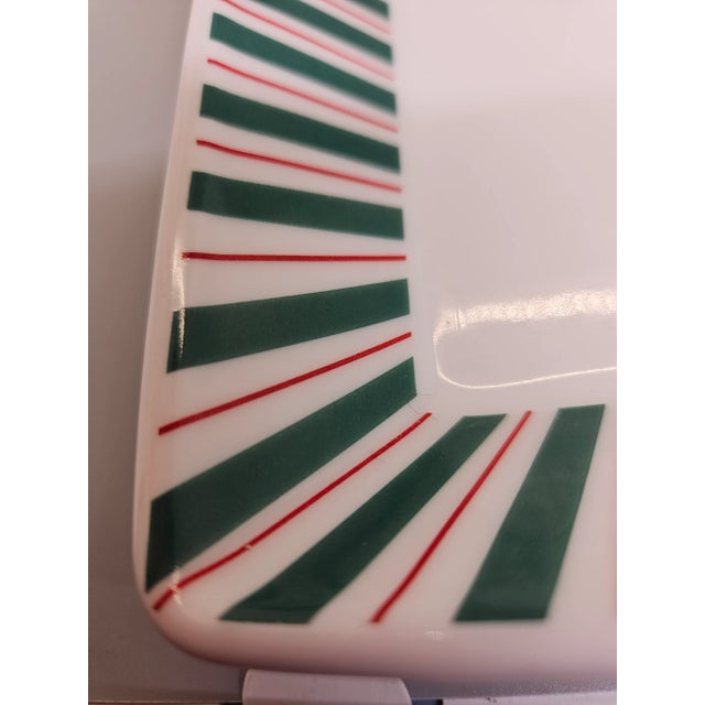 Fitz & Floyd Merry Christmas Appetizer Platter,Vintage