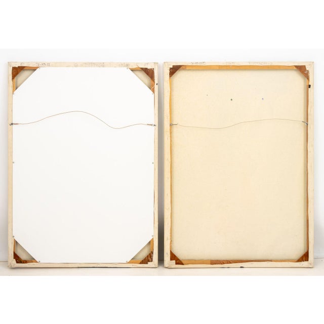 Black Jack Roth Untitled Diptych Acrylic on Canvas, 2 For Sale - Image 8 of 15