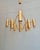 Tubular Brass Chandelier by Gaetano Sciolari for Boulanger, 1970s For Sale - Image 3 of 13