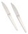 Small Caravel Lunch Knives by Henning Koppel for Georg Jensen, 1940s, Set of 2 For Sale