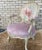 New Neoclassic Lovely Color Louis XVI Style Arm Chair With Simple Design For Sale In New York - Image 6 of 7