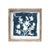 Arts & Crafts Wood Framed Floral Outline Print (Set of 6) For Sale - Image 3 of 4