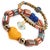 African Evil Eye Blessings & Beaded Love Bracelet Set For Sale - Image 3 of 7