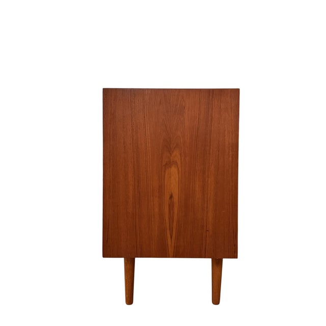 Wood Low Teak Sideboard by Svend Aage Rasmussen for Alderlyst Møbelfabrik, Denmark, 1960s For Sale - Image 7 of 17