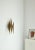 Large "flame" wall sconce / sculpture by Danish designer Svend Aage Holm-Sørensen made in the 1960s for his own company...