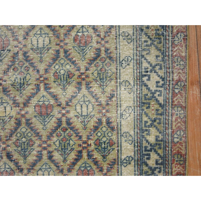 Shabby Chic 19th Century Shabby Chic Caucasian Rug - 2'7" x 4'7" For Sale - Image 3 of 8