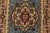 Textile Heriz Runner 2’6” X 7’11” Blue Wool Tribal Hand-Knotted Oriental Rug For Sale - Image 7 of 12