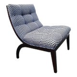 Duralee Fine Furniture Curved Chair For Sale
