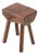 Brutalist Stool from Mobichalet, 1950s For Sale