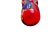 Murano Colorful Cased Floral Studio Art Glass Vase For Sale - Image 9 of 9