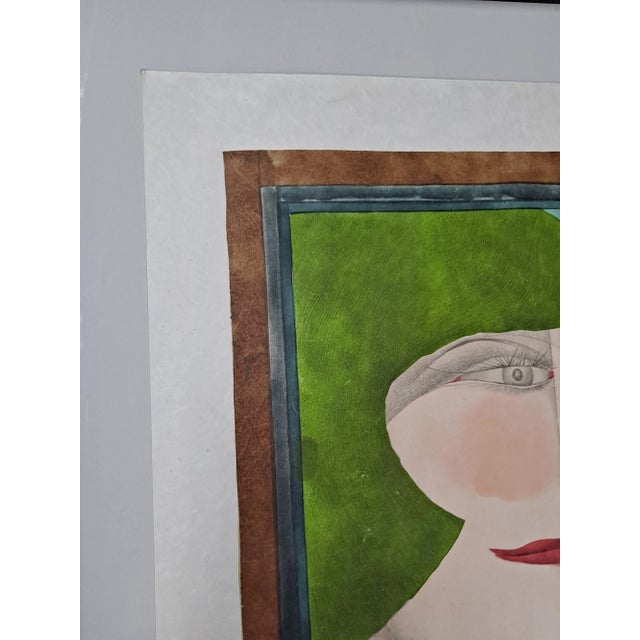 Richard Lindner (German American) 1901 - 1978 Lithograph Signed and Numbered 46/50 For Sale In San Francisco - Image 6 of 9