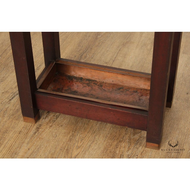 Mission Antique Mission Style Umbrella Stand For Sale - Image 3 of 12