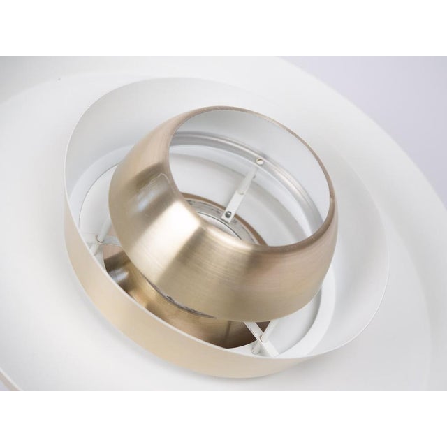 Metal Vintage Aluminum Pendant Lamp by David Mogensen for Superlight, 1980s For Sale - Image 7 of 11