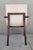 Wood Authentic Holly Hunt "Studio H" Leather Scoop Dining Arm Chairs Set 10 For Sale - Image 7 of 18