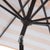 Modern Resistant Fashion Line 9 Ft Auto Tilt Umbrella in Orange & White For Sale - Image 3 of 5
