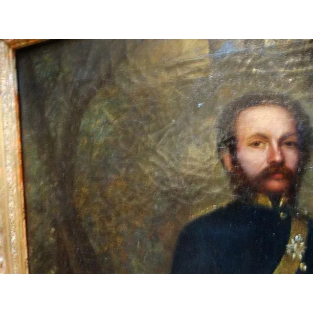 Alexander Melville Portrait of a Mexican Officer C 1865 For Sale - Image 4 of 13