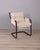 Vintage Scandinavian Metal and Fabric Armchair, 1970s For Sale - Image 10 of 10