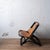 Brown Italian Bamboo and Leather Lounge Chair, 1960s For Sale - Image 8 of 18