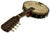 Authentic American Antique Small 8 String Banjo Style Musical Instrument for Decoration - Circa Early 1900s For Sale - Image 13 of 18