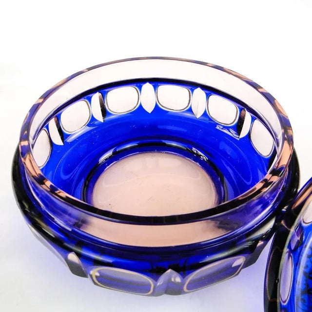 Biedermeier Candyer from Egermann, Czechoslovakia, 1950s For Sale - Image 3 of 13