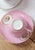 Pink Porcelain Tea Service for 11 with Medallion from Vieux, Paris, 1900s, Set of 25 For Sale - Image 5 of 14