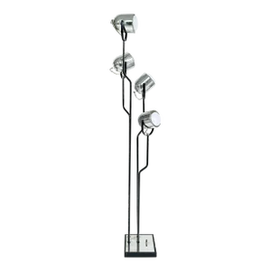 Mid 20th Century Mid Century Goffredo Reggiani Italian Floor Lamp, 4 Adjustable, Pivoting Lights