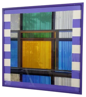 Daniel Buren, Hermès, Souvenir in Carré, Square 90 Photo, Silk & Wood