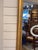 Wood 19th Century Gold Rounded Corner Mirror For Sale - Image 7 of 12