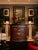 Mid 19th Century Imperial Garden Chest | Hand-Painted Chinoiserie Marble Top Dresser For Sale In Salt Lake City - Image 6 of 10