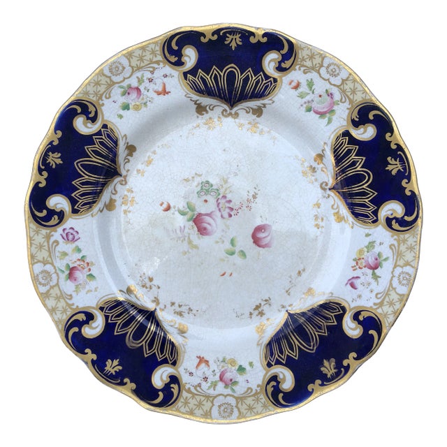 Mid-1800's English Ironstone China Plate #4 For Sale