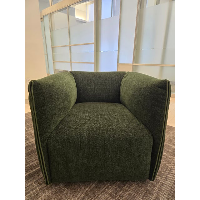 MDF Italia Mia Swivel Armchair For Sale - Image 4 of 9