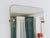 1950s Large Mid-Century Trapezoidal Full-Length Wall Mirror, Vienna, Austria, 1950s For Sale - Image 5 of 15