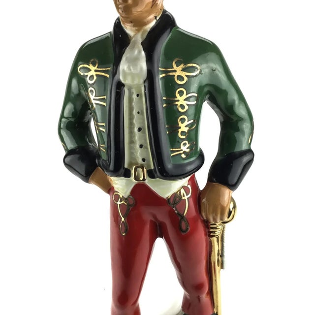 Coronetti Italian Royal Soldier Irish Mist Liqueur Decanter For Sale In Portland, ME - Image 6 of 12